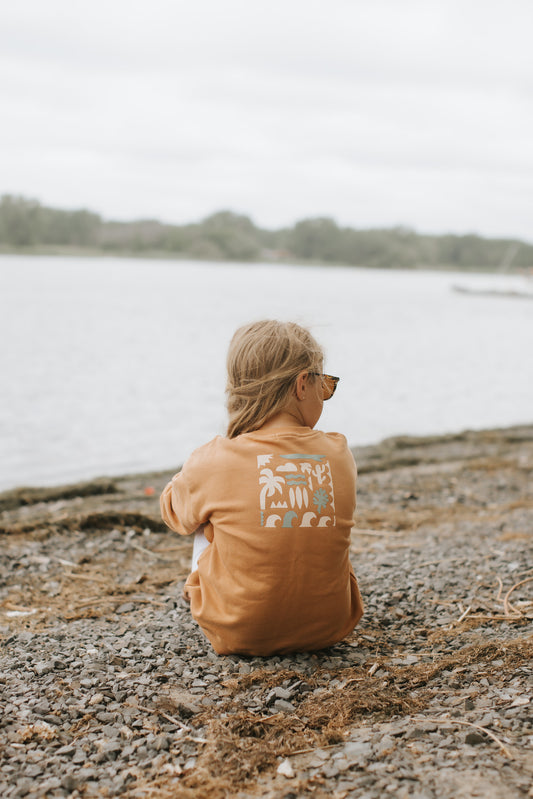 Crewneck pour enfant SURF DAY