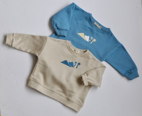 Crewneck pour enfant TO THE MOUNTAINS