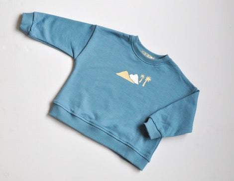 Crewneck pour enfant TO THE MOUNTAINS