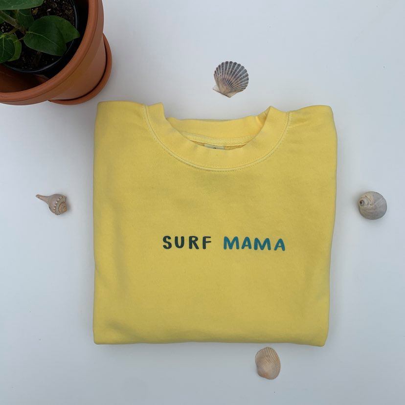 SURF MAMA yellow
