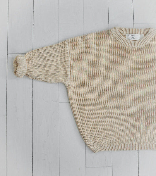 Knit sweater SEASHELL